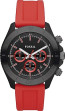 Watch strap Fossil CH2871 Silicone Red 22mm